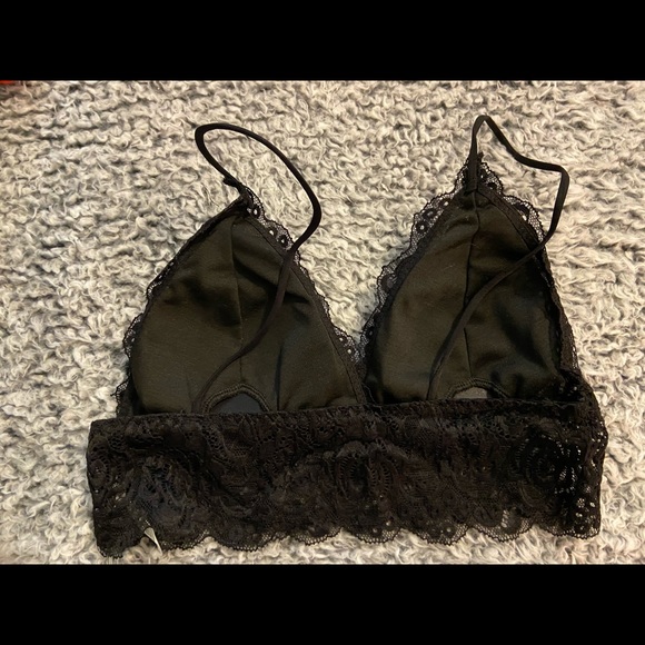 NWOT Shein Lace Black Bralette Small (32B/C 34A/B) - Picture 4 of 7
